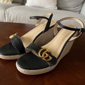 GUCCI  Wedge Sandal EU 35.5 US 5